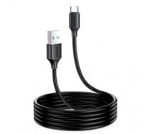 Joyroom lādēšanas | datu kabelis USB - USB Type C 3A 2m melns (S-UC027A9) (S-UC027A9 2M BLACK)