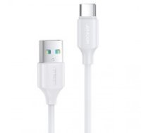 Joyroom lādēšanas | datu pārraides kabelis USB - USB Type C 3A 0,25 m balts (S-UC027A9) (S-UC027A9 0.25M WHITE)