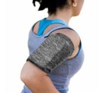 Hurtel Elastic fabric armband gray XL fitness running armband (CLOTH ARMBAND GREY XL)