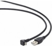 Kabelis Gembird USB Male - MicroUSB Male 1.8m Black (CCP-MUSB2-AMBM90-6)