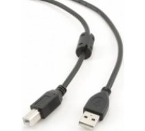 Kabelis Gembird USB Male - USB Male B 4.5m Black (CCF-USB2-AMBM-15)