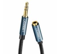 Ugreen adapter cable extension AUX mini jack 3.5 mm 1.5m blue (AV118) (40674-UGREEN)