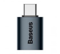 Baseus Ingenuity USB-C uz USB-A adapteris OTG (zils) (ZJJQ000003)