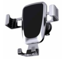 Hurtel Gravity smartphone car holder for air vent silver (YC08) (YC08)