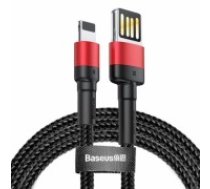 Baseus Cafule Double-sided USB Lightning Cable 2,4A 1m (Black+Red) (CALKLF-G91)