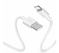 Dudao USB | Lightning data charging cable 3A 1m white (L1L white) (DUDAO CABLE L1L (LIGHTNING))
