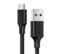 Cable USB to Micro USB UGREEN, QC 3.0, 2.4A, 2m (black) (60138)