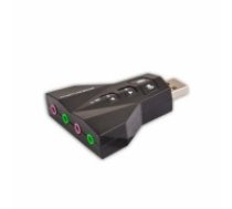 Fusion Accessories Fusion skaņas karte USB | 7.1 | Regulējams Skaļums | Mikrofons (FUSUC71)