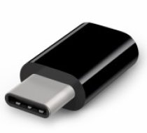 Fusion Accessories Fusion Universāls Adapteris Micro USB uz Type-C (USB-C) USB Savienojums Melns (FSN-ADP-MI-TC-BK)
