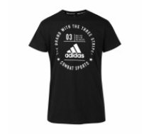 T-krekls Adidas Community melns/balts (X) (gab.) (ADICL01CS-ME#XL)