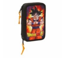 Double zīmuļu futrālis Dragon Ball Melns 12.5 x 19.5 x 4 cm 28 Daudzums