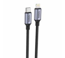 Cable USB-C to Lightning Foneng X95 Metal Head Braided PD 20W 1.2m (gray) (X95 1.2M C-L)