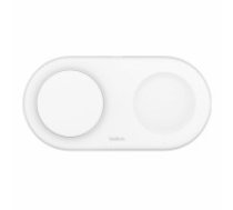 Belkin   BOOST CHARGE PRO 2in1 Qi2 15w Magnetic Charging Pad | WIZ021VFWH (WIZ021VFWH)