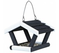 Barotava āra putniem : Trixie Natura Hanging bird feeder, 17 × 19 × 14 cm, black|white (103708)