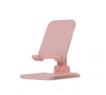 Devia adjustable folding holder stand EL161 for phone tablet pink (EL161PK)