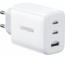 Ugreen charger CD275 wall charger  2x USB-C  1x USB  65W (white) (90496B)
