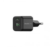 OEM Amazing Thing Wall charger Explorer Pro EUEP33W - USB + Type C - PD 33W 3A black (ŁAD001736)