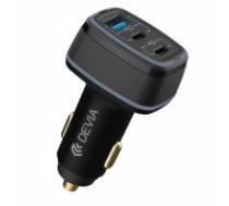 Devia car charger Extreme 115W 2x USB-C 1x USB black (EA361)