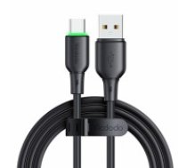 USB to USB-C Cable Mcdodo CA-4751 with LED light 1.2m (black) (CA-4751)