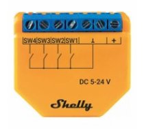 Wi-Fi Controller Shelly PLUS i4 DC, 4-digital inputs (PLUS I4 DC)