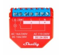 Wi-Fi Smart Relay Shelly Plus 1PM, 1 channel 16A, with power metering (PLUS1PM)