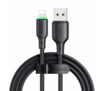 USB to Lightning Cable Mcdodo CA-4741 with LED light 1.2m (black) (CA-4741)