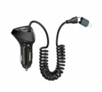 Cabled car charger Remax RCC328 20V+22,5W PD+QC (RCC328)