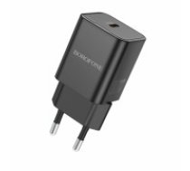 OEM Borofone Wall charger BN13 Safety - Type C - PD 30W black (ŁAD001687)