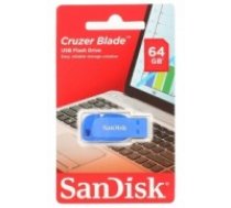 SanDisk Cruzer Blade 64GB Blue (SDCZ50C-064G-B35BE)