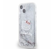 Hello Kitty Liquid Glitter Electroplating Head Logo Case for iPhone 12|12 Pro Transparent (HKHCP12MLIKHET)