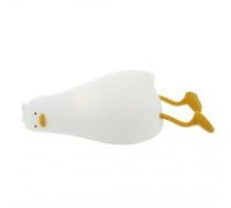 LED Night Lamp LAZY DUCK FNL-01 white silicon Forever Light (RTV100455)