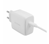 Wall Charger 45W GaN Ricomm RC451 EU, 1xUSB-C + 2.1m USB-C Cable (RC451 EU)