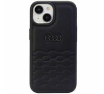 Audi GT Synthetic Leather iPhone 15 6.1" czarny|black hardcase AU-TPUPCIP15-GT|D2-BK (AU-TPUPCIP15-GT/D2-BK)