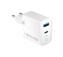 Forever TC-06-20AC PD QC charger 1x USB-C 1x USB 20W white (GSM171394)