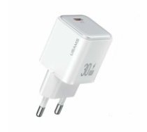 USAMS Ład. siec. 1xUSB-C PD30W 3A (only head) PD3.0 Fast Charging biały|white X-ron Series CC186TC02 (US-CC186) (CC186TC02)