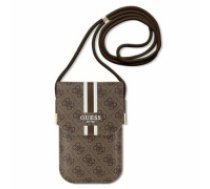 Guess Torebka GUOWBP4RPSW brązowy|brown 4G Stripes (GUOWBP4RPSW)