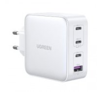 Fast charger GaN 3xUSB C | USB 100W PPS Ugreen CD226 - white (15337-UGREEN)