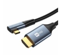 USB Cable Type-C | HDMI | 4K | 2m Joyroom SY-20C1 (gray) (SY-20C1)