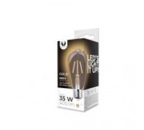 LED Bulb Filament E27 ST64 4W 230V 2200K 400lm COG gold Forever Light (RTV0100009)