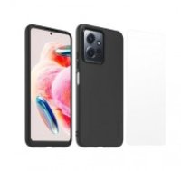 Made for Xiaomi TPU Cover + Tempered Glass for Xiaomi Redmi Note 12 4G Black (WICASETPURNOTE124GN)