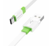 OEM Borofone Cable BX89 Union - USB to Type C - 3A 1 metre white-green (KABAV1512)