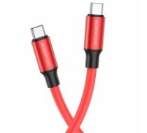 OEM Borofone Cable BX82 Bountiful - Type C to Type C - 60W 3A 1 metre red (KABAV1422)