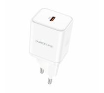 OEM Borofone Wall charger BN6 Field - Type C - QC 3.0 PD 20W white (ŁAD001520)