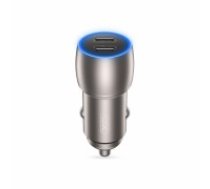 XO car charger CC51 PD 40W 2x USB-C gray (CC51)