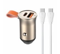 LDNIO C509Q USB, USB-C 30W Car charger + USB-C - USB-C cable (C509Q TYPE C-TYPE C)