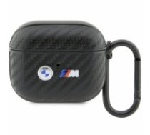 BMW BMA3WMPUCA2 AirPods 3 gen cover czarny|black Carbon Double Metal Logo (BMA3WMPUCA2)