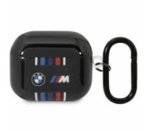 BMW BMA322SWTK AirPods 3 gen cover czarny|black Multiple Colored Lines (BMA322SWTK)