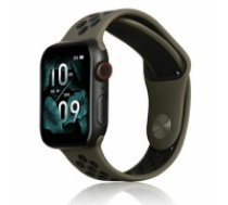 Beline pasek Apple Watch Sport Silicone 42|44|45|49mm brązowo-czarny brown|black (5904422919917)