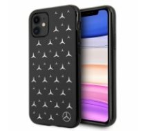 Mercedes MEHCN61ESPBK iPhone 11 6,1" | Xr czarny|black hardcase Silver Stars Pattern (MEHCN61ESPBK)