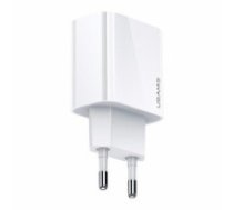 USAMS Ład. siec. 1xUSB-C T34 20W 5V-3A (only head) PD3.0 Fast Charging biały|white CC118TC01 (US-CC118) (CC118TC01)